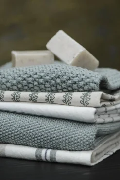 Keittiötekstiilit^IB Laursen keittiöpyyhe Mynte 40x60 cm dusty green