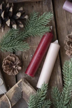 Kynttilät Ja Huonetuoksut^IB Laursen kruunukynttilä bordeaux 11 cm