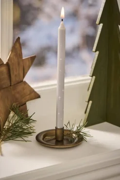 Kynttilät Ja Huonetuoksut^IB Laursen kruunukynttilä Nordic Swan lumihiutaleet