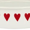 Leivonta|Keittiötarvikkeet^IB Laursen kulho sydämillä 14 cm emaloitu