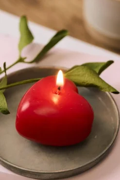 Kynttilät Ja Huonetuoksut^IB Laursen kynttilä Sydän 4x5,5 cm