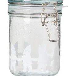 Ruoansäilytys Ja Järjestys^IB Laursen lasipurkki Santa's helpers 700 ml patenttikansi