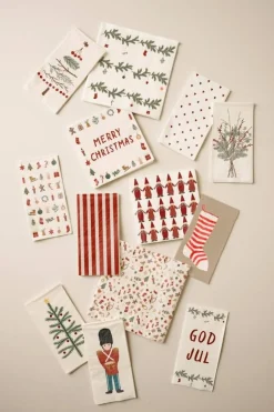 Kertakäyttö^IB Laursen lautasliina Christmas garlands 50 kpl/pkt