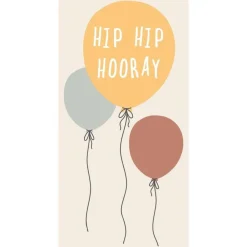 Kertakäyttö^IB Laursen lautasliina Hip Hip Hooray 16 kpl/pkt