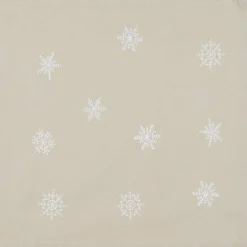 Keittiötekstiilit^IB Laursen lautasliina lumihiutale 40x40 cm pellava