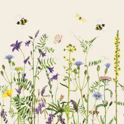 Kertakäyttö^IB Laursen lautasliina Summer Field 50 kpl/pk