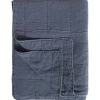 Sisustustekstiilit^IB Laursen peitto indigo