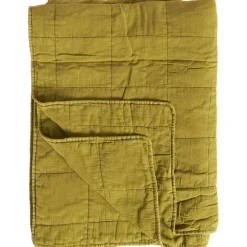 Sisustustekstiilit^IB Laursen peitto vihreä