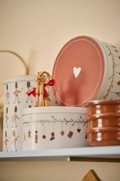 Ruoansäilytys Ja Järjestys^IB Laursen purkki My Nostalgic Christmas pyöreä