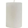 Kynttilät Ja Huonetuoksut^IB Laursen pöytäkynttilä 10 cm rustiikki valkoinen