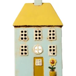 Lyhdyt Ja Kynttilänjalat^IB Laursen talolyhty Nyhavn keltainen katto ja auringonkukka