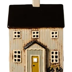 Lyhdyt Ja Kynttilänjalat^IB Laursen talolyhty Visby polkupyörä edessä ja musta katto