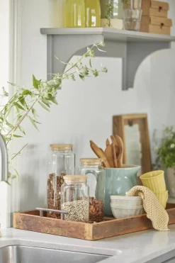 Puhdistus Ja Siivous^IB Laursen tiskiliina kudottu Mynte sitruuna