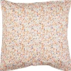 Sisustustekstiilit^IB Laursen tyynynpäällinen Anette kukat oranssi/sininen
