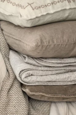 Sisustustekstiilit^IB Laursen tyynynpäällinen sametti linen