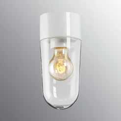 Ulkovalaisimet^Ifu00f6 Electric Ifö Electric Classic valaisin tallikuvulla, valkoinen