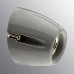 Lamput Ja Valaisintarvikkeet^Ifu00f6 Electric Ifö Electric IFÖ Basic lampunkanta, vino, harmaa, max.75W