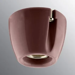 Lamput Ja Valaisintarvikkeet^Ifu00f6 Electric Ifö Electric IFÖ Basic lampunkanta, suora, ruskea, max.75W