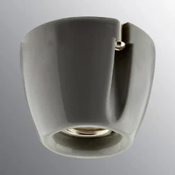 Lamput Ja Valaisintarvikkeet^Ifu00f6 Electric Ifö Electric IFÖ Basic lampunkanta, suora, harmaa, max.75W