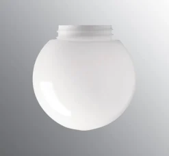 Lamput Ja Valaisintarvikkeet|Sisustusvalaisimet^Ifu00f6 Electric Ifö Electric Lasikupu pyöreä, Ø150mm, kiiltävä opaali, kierre 84,5mm