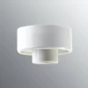 Lamput Ja Valaisintarvikkeet^Ifu00f6 Electric Ifö Electric posliinikanta suora, valkoinen, kierre 84,5 mm,