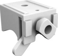 Verhot Ja Verhotarvikkeet^Ihanin A-kiskon seinäkannake 3 cm 2 kpl