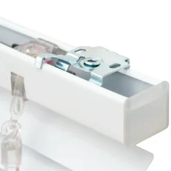 Verhot Ja Verhotarvikkeet^Ihanin alumiinisälekaihdin 25 mm valkoinen 90 x 220 cm