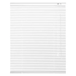 Verhot Ja Verhotarvikkeet^Ihanin alumiinisälekaihdin 25 mm valkoinen 70 x 220 cm