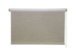Verhot Ja Verhotarvikkeet^Ihanin LIN pimentävä rullaverho greige 100x185 cm
