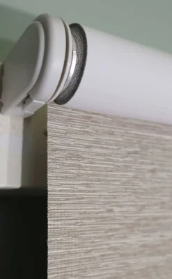 Verhot Ja Verhotarvikkeet^Ihanin LIN pimentävä rullaverho greige 100x185 cm