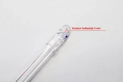 Verhot Ja Verhotarvikkeet^Ihanin pintamallisen sälekaihtimen säätötanko 50 cm akryyli