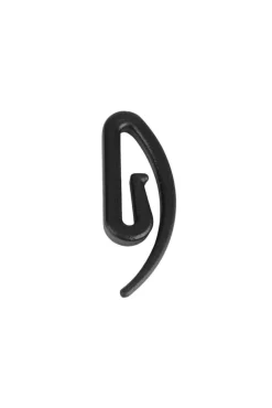 Verhot Ja Verhotarvikkeet^Ihanin rypytysnauhakoukku musta 20 kpl