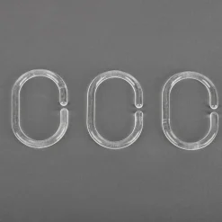 Kylpyhuone- Ja Saunatekstiilit|Kylpyhuone- Ja Saunatekstiilit^Ihanin suihkuverhorenkaat läpinäkyvä