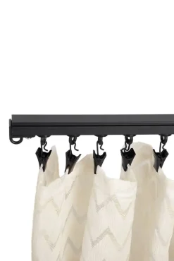 Verhot Ja Verhotarvikkeet^Ihanin U-verhokisko 150 cm musta