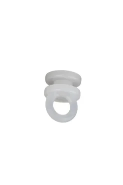 Verhot Ja Verhotarvikkeet^Ihanin verhokiskon pyöröliuku valkoinen 20 kpl