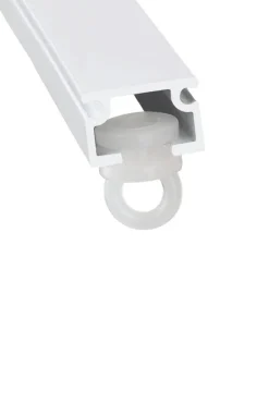 Verhot Ja Verhotarvikkeet^Ihanin verhokiskon pyöröliuku valkoinen 20 kpl