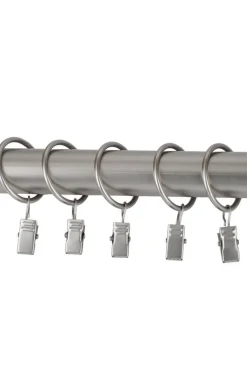 Verhot Ja Verhotarvikkeet^Ihanin verhorenkaat 32/38 mm nipistimellä teräs