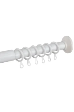 Verhot Ja Verhotarvikkeet^Ihanin verhorenkaat Cafe 19/26 mm valkoinen