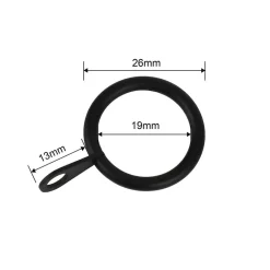 Verhot Ja Verhotarvikkeet^Ihanin verhorenkaat Cafe 19/26 mm musta