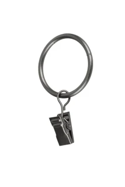 Verhot Ja Verhotarvikkeet^Ihanin verhorenkaat nipistimellä 25/32 mm antrasiitti