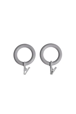 Verhot Ja Verhotarvikkeet^Ihanin verhorenkaat puiset valkoinen 10 kpl