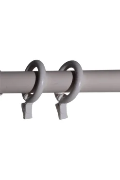 Verhot Ja Verhotarvikkeet^Ihanin verhorenkaat puiset valkoinen 10 kpl