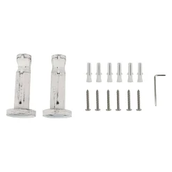 Verhot Ja Verhotarvikkeet^Ihanin verhotangon kannakkeet 19 mm valkokulta