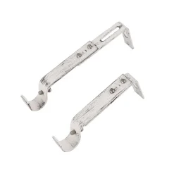 Verhot Ja Verhotarvikkeet^Ihanin verhotangon kannakkeet 19 mm valkokulta