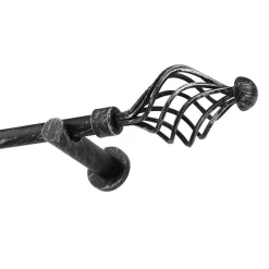 Verhot Ja Verhotarvikkeet^Ihanin verhotangon kannakkeet 19 mm mustakulta