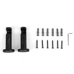 Verhot Ja Verhotarvikkeet^Ihanin verhotangon kannakkeet 19 mm mustakulta