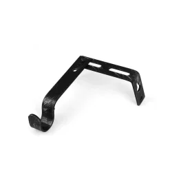 Verhot Ja Verhotarvikkeet^Ihanin verhotangon kannakkeet 19 mm mustakulta