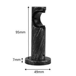 Verhot Ja Verhotarvikkeet^Ihanin verhotangon kannakkeet 28 mm mustakulta