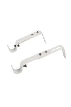 Verhot Ja Verhotarvikkeet^Ihanin verhotangon kannakkeet 19 mm mattavalkoinen