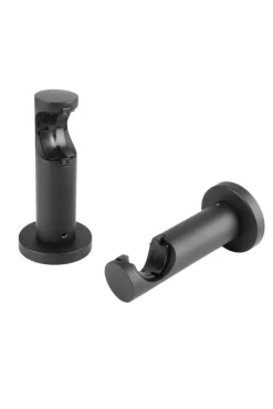 Verhot Ja Verhotarvikkeet^Ihanin verhotangon kannakkeet 28 mm mattamusta